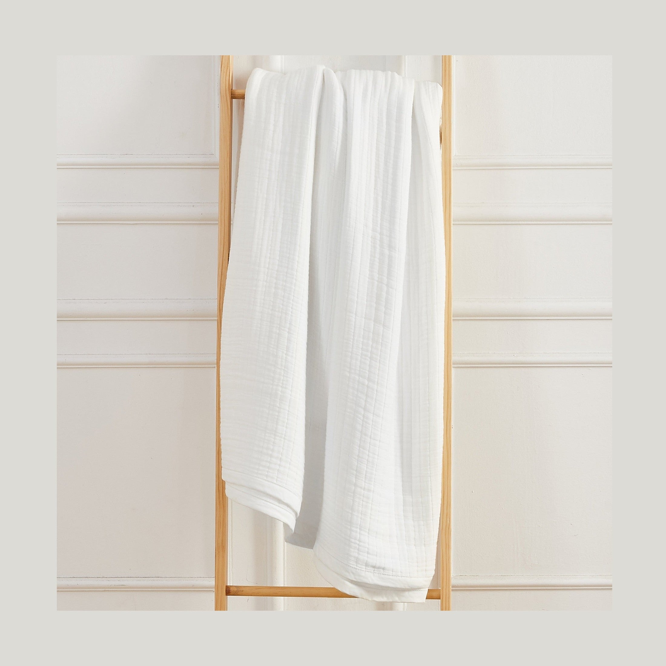 Cloud Cotton Gauze Blanket by Mélange Home