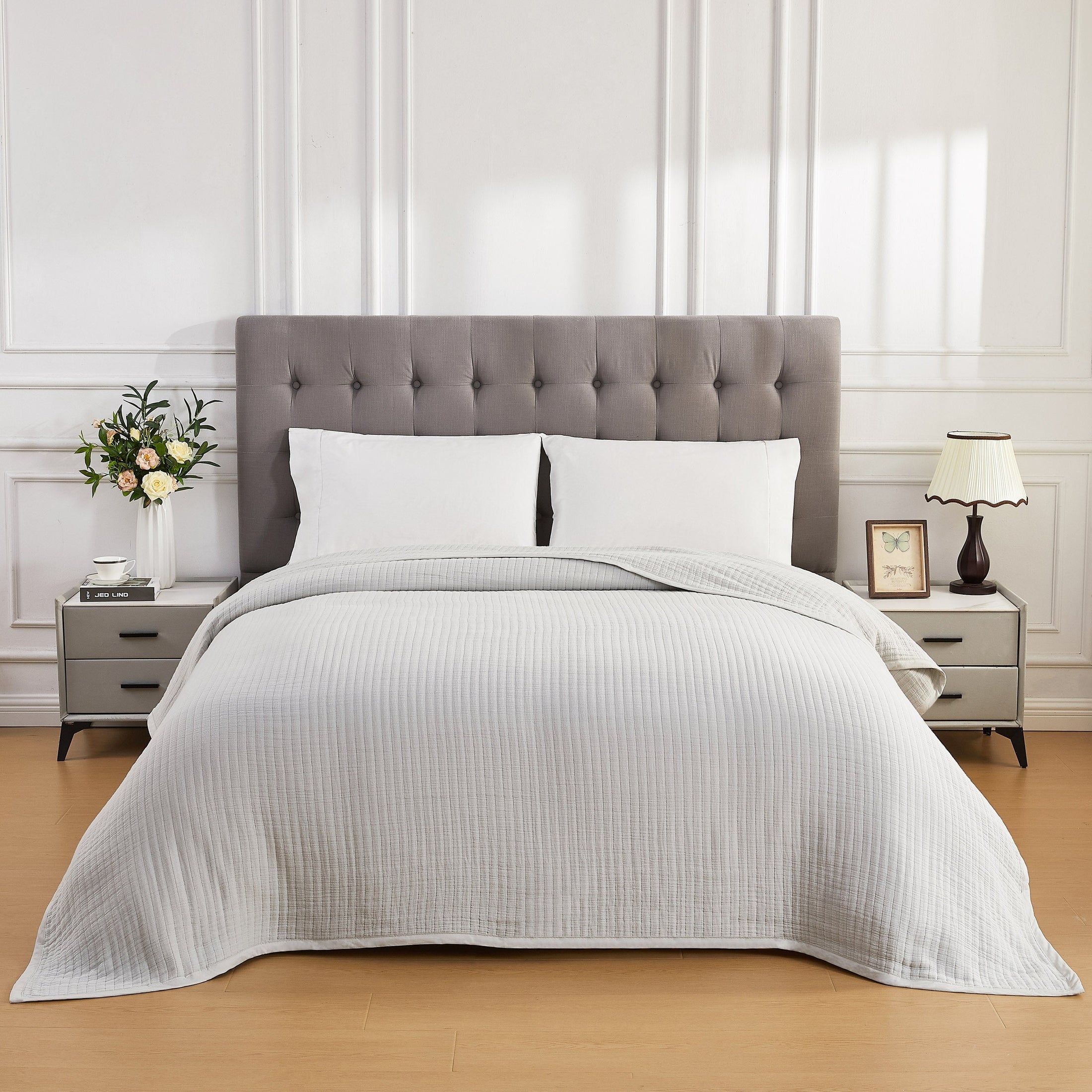 Cloud Cotton Gauze Blanket by Mélange Home