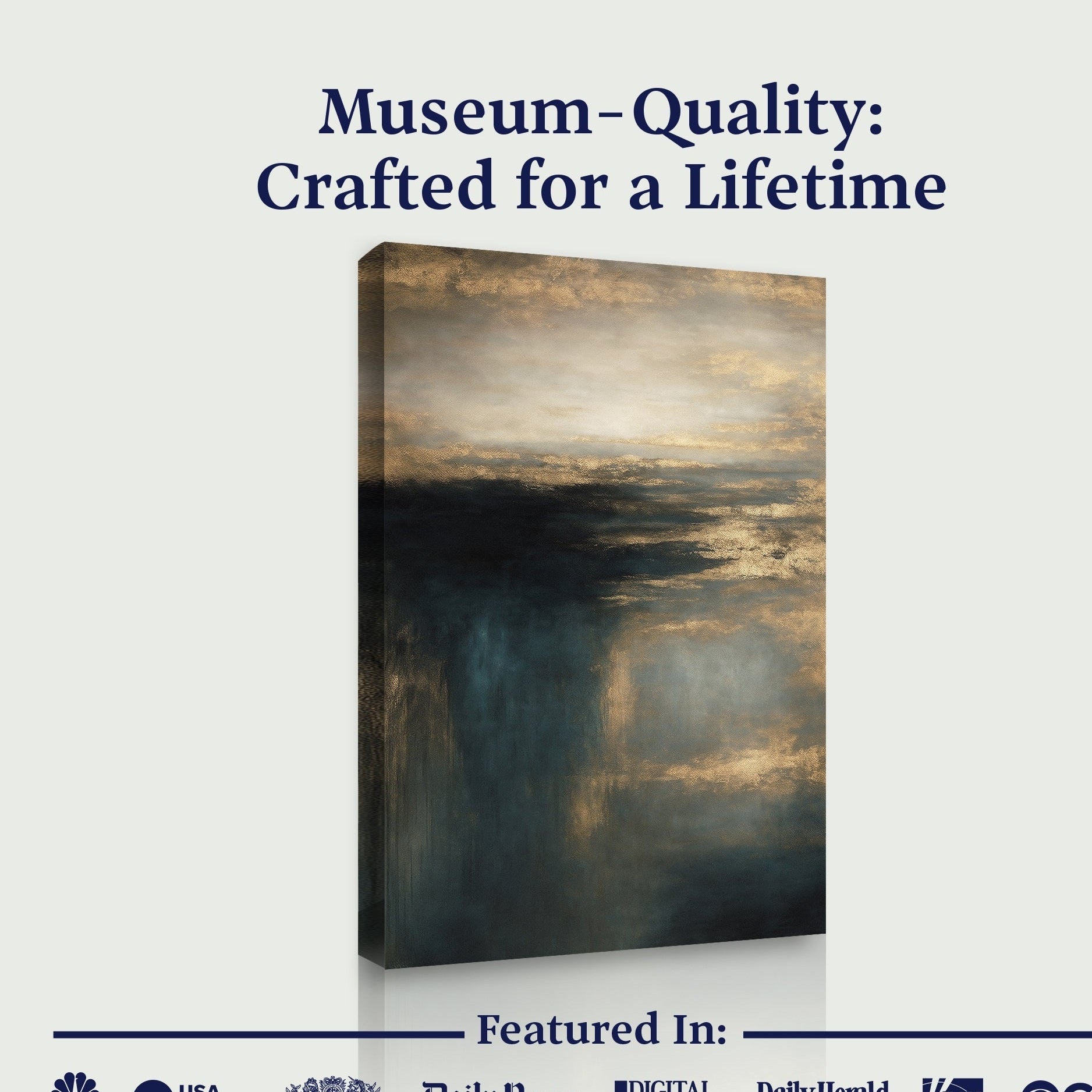 Cloudscape Glimmer Wall Art
