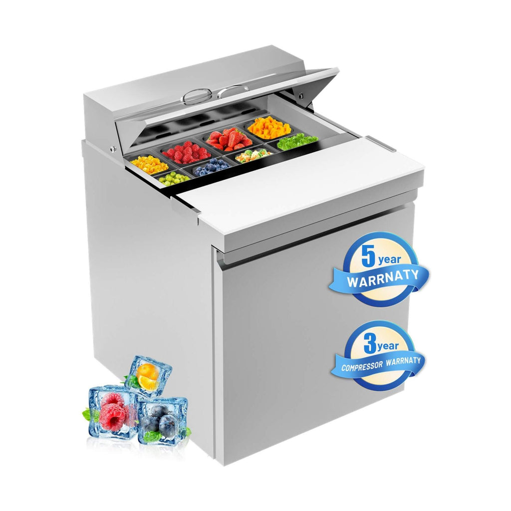 Commercial-Grade Ultra-Stainless-Steel Prep Table Heavy-Duty Unit | SAKSBY WHOLESALE