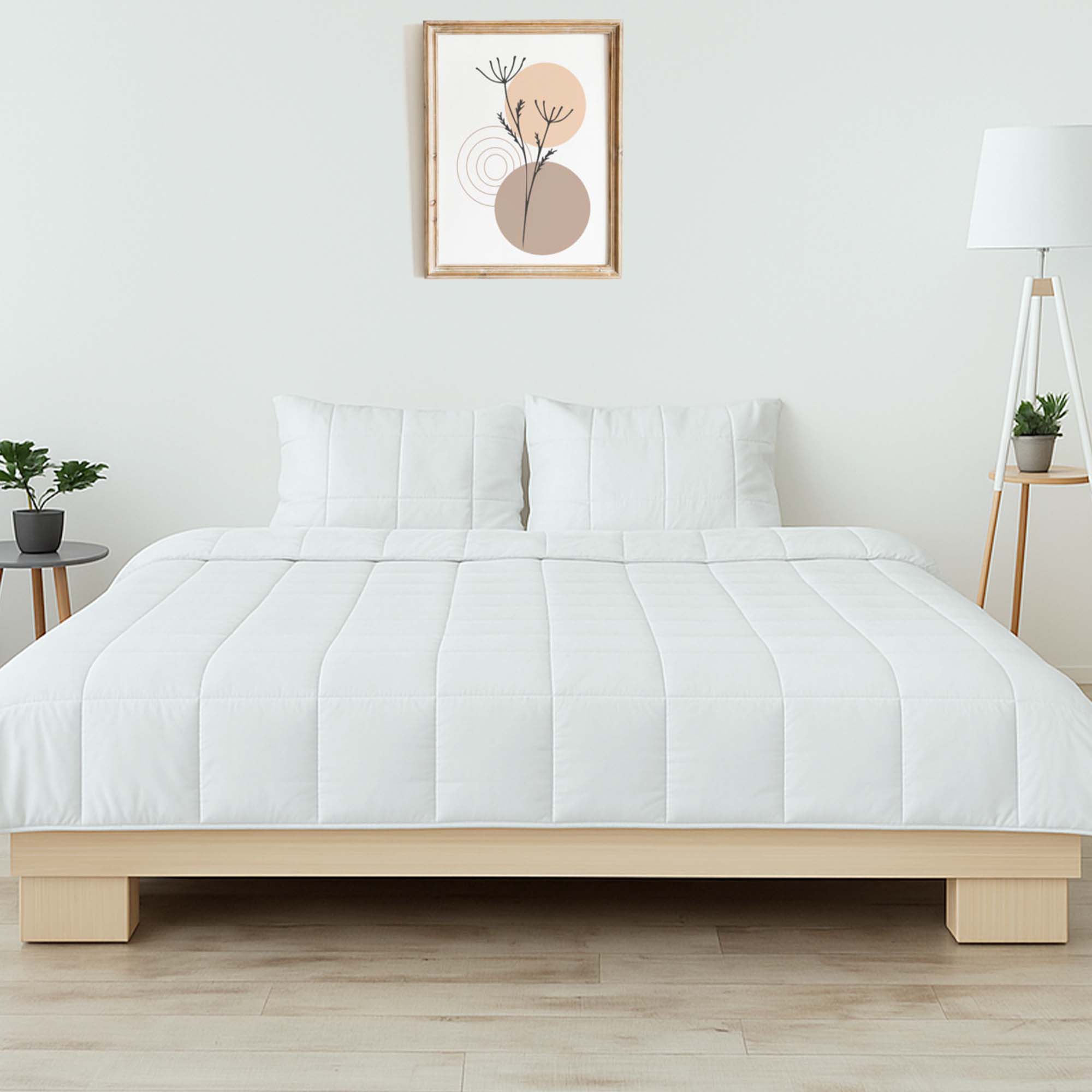 Eucalyptus Silk Cooling Comforter Set For All Season Comfort by ecobrands®