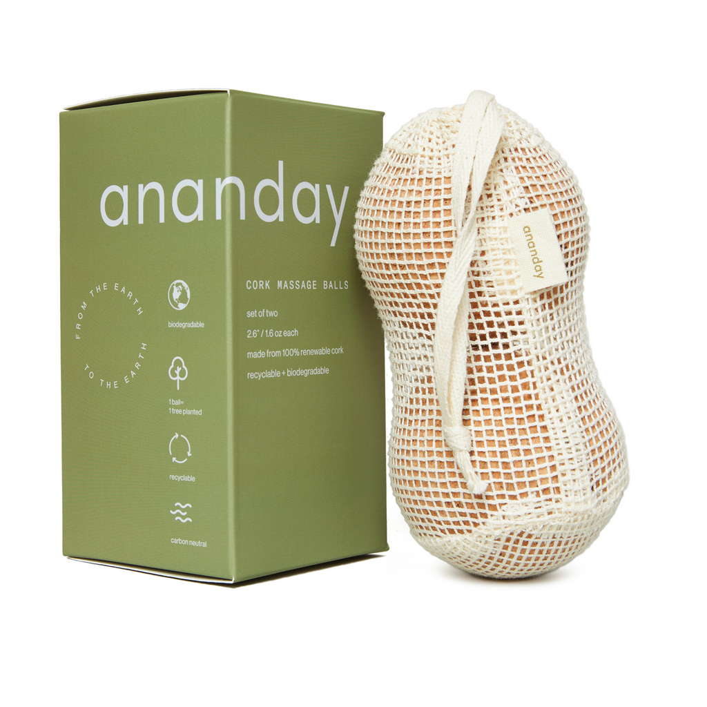 Cork Massage Ball Set by Ananday