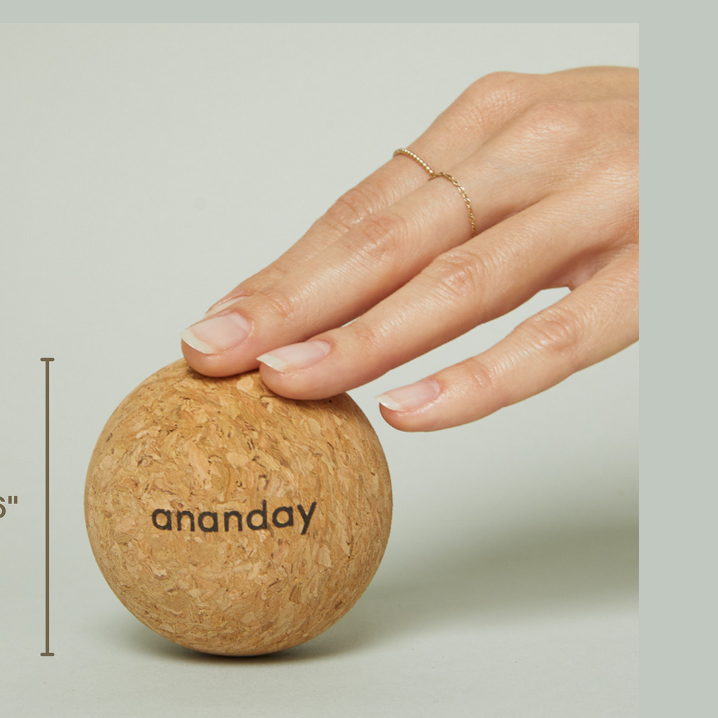 Cork Massage Ball Set by Ananday
