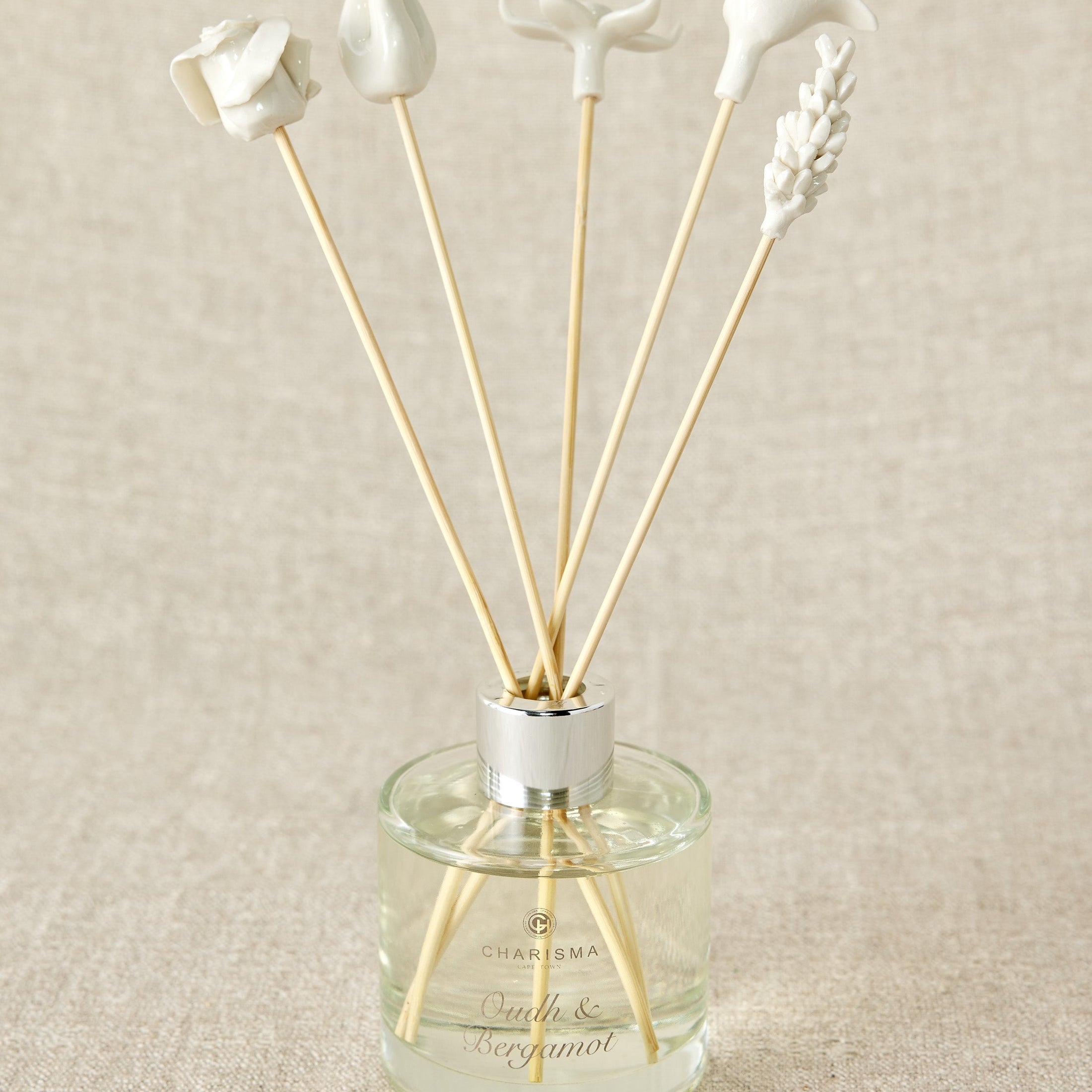 Country Flowers Bamboo Diffuser Sticks Set