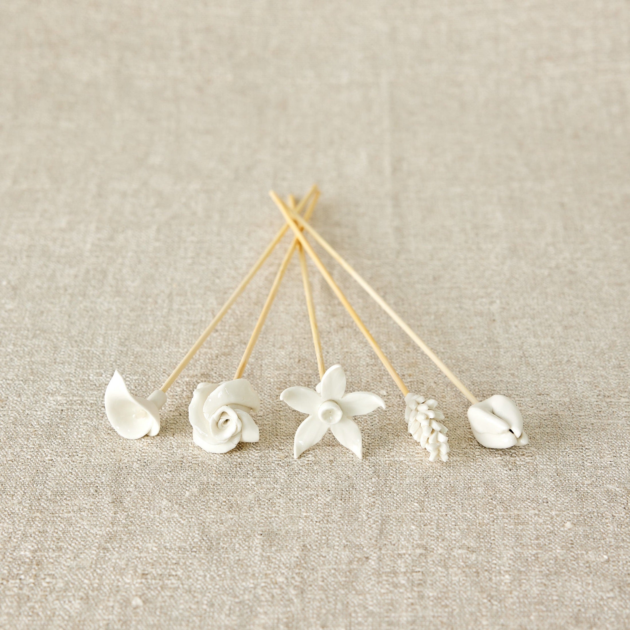 Country Flowers Bamboo Diffuser Sticks Set