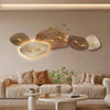 Crystal WallMounted Lamp 3D Nine Fish | Dlight Decor
