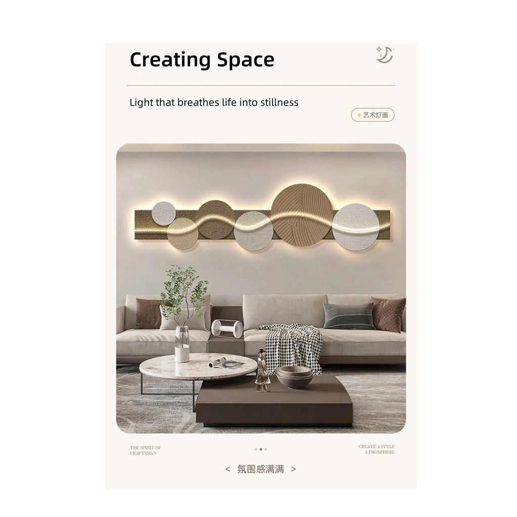 Crystal Wood Geometric Vintage Wall Light | Dlight Decor