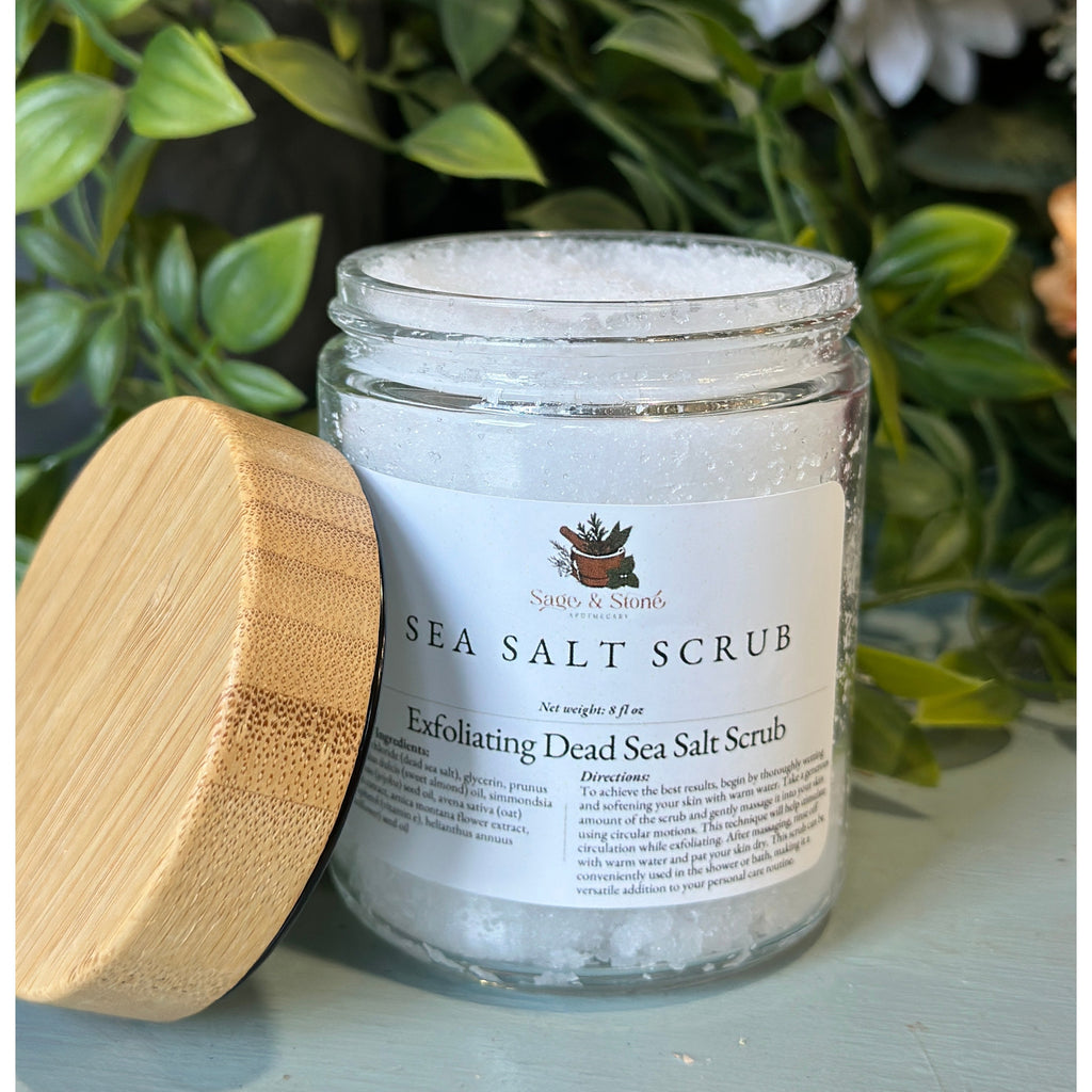 Dead Sea Salt Scrub | Exfoliating Mineral Body Scrub