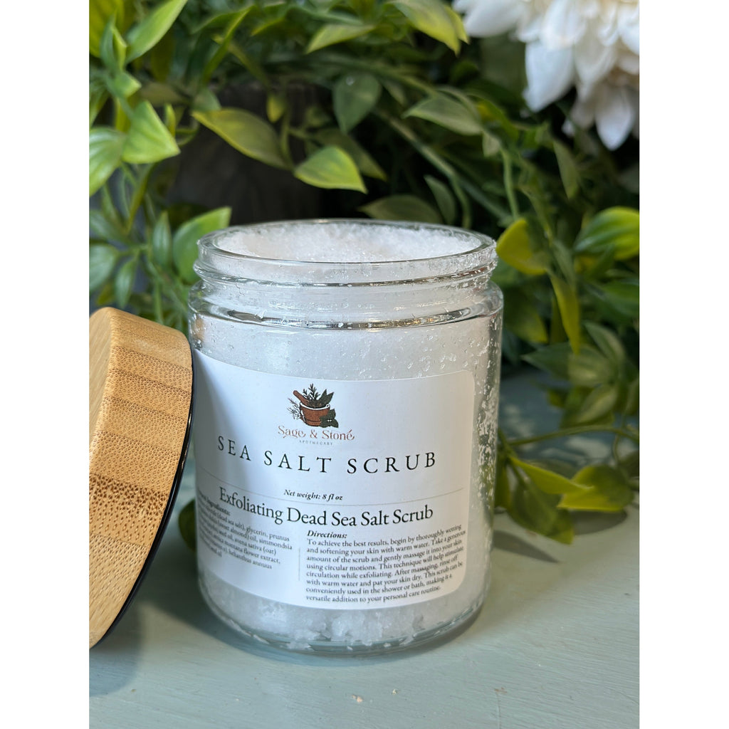 Dead Sea Salt Scrub | Exfoliating Mineral Body Scrub