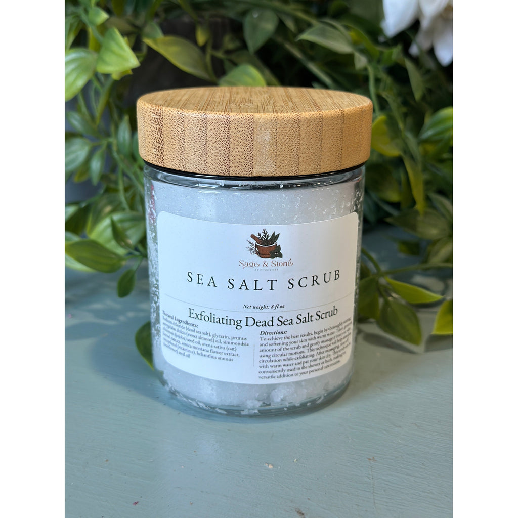 Dead Sea Salt Scrub | Exfoliating Mineral Body Scrub