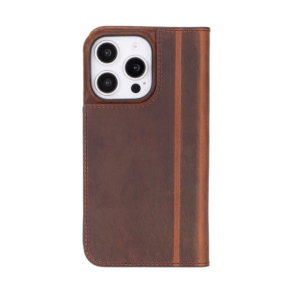 Decatur Leather iPhone 16 Pro Folio Case