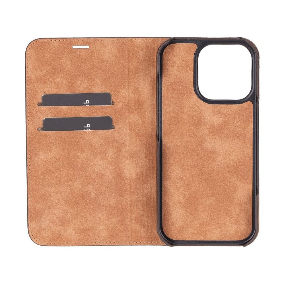 Decatur Leather iPhone 16 Pro Folio Case