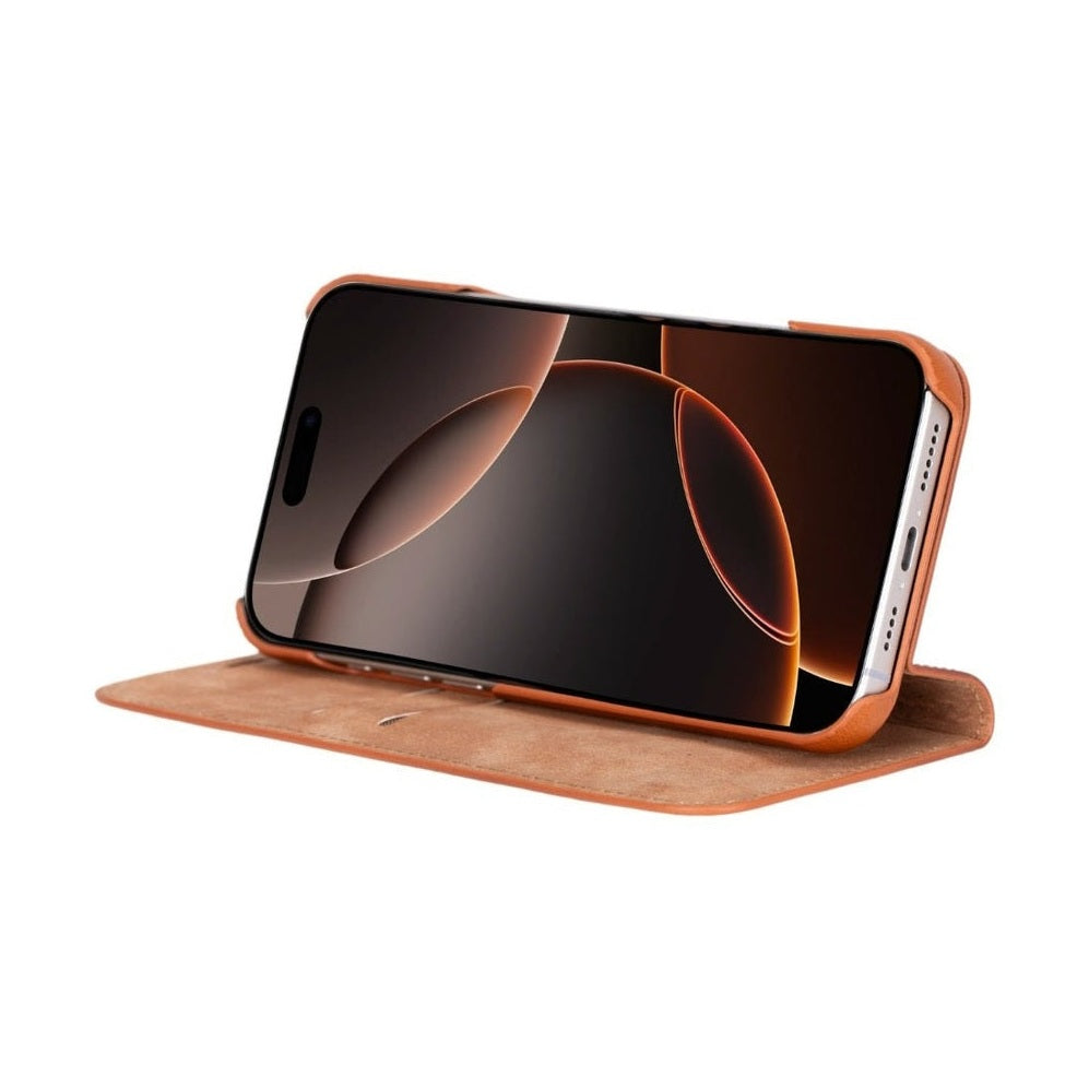 Decatur Leather iPhone 16 Pro Max Folio Case
