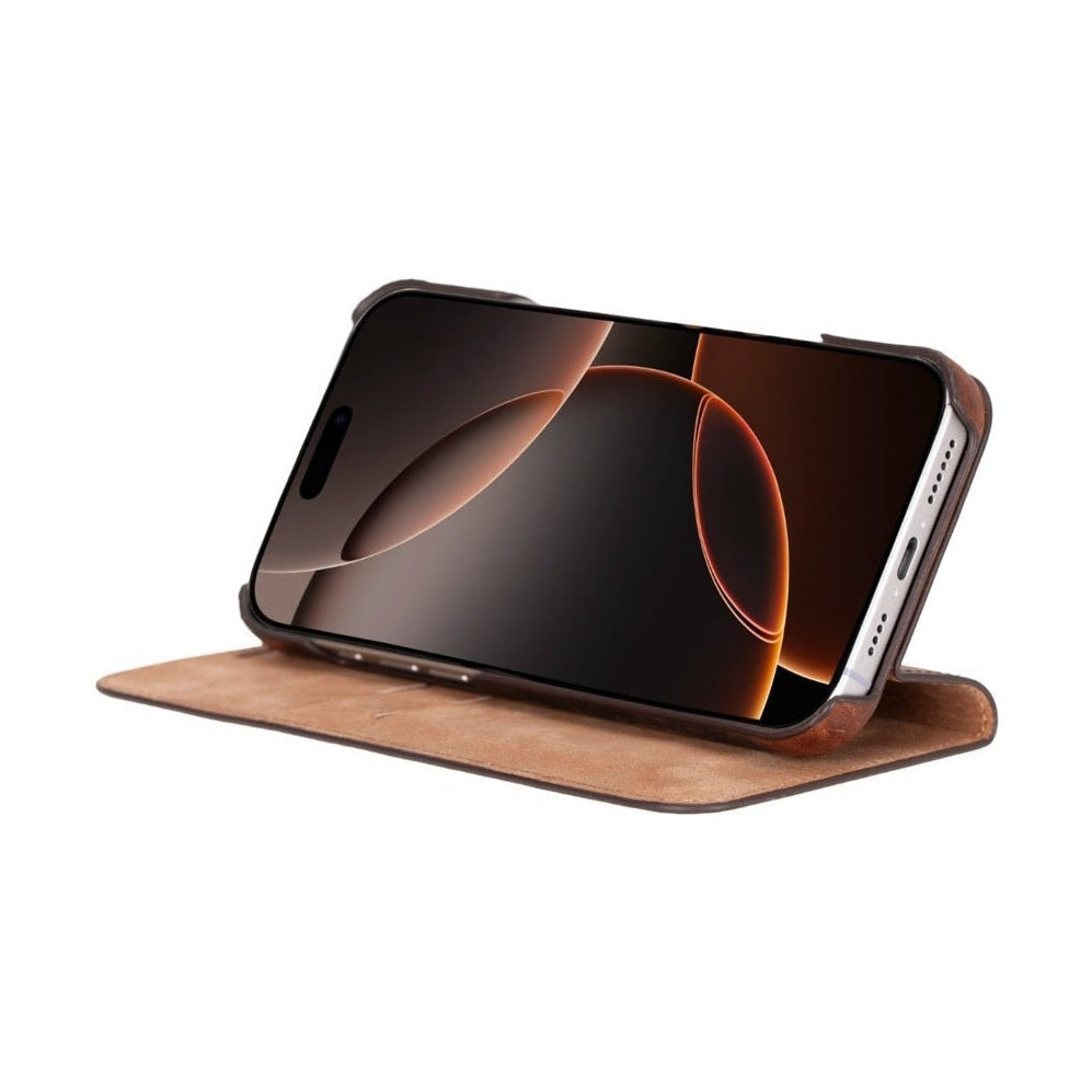 Decatur Leather iPhone 16 Pro Max Folio Case