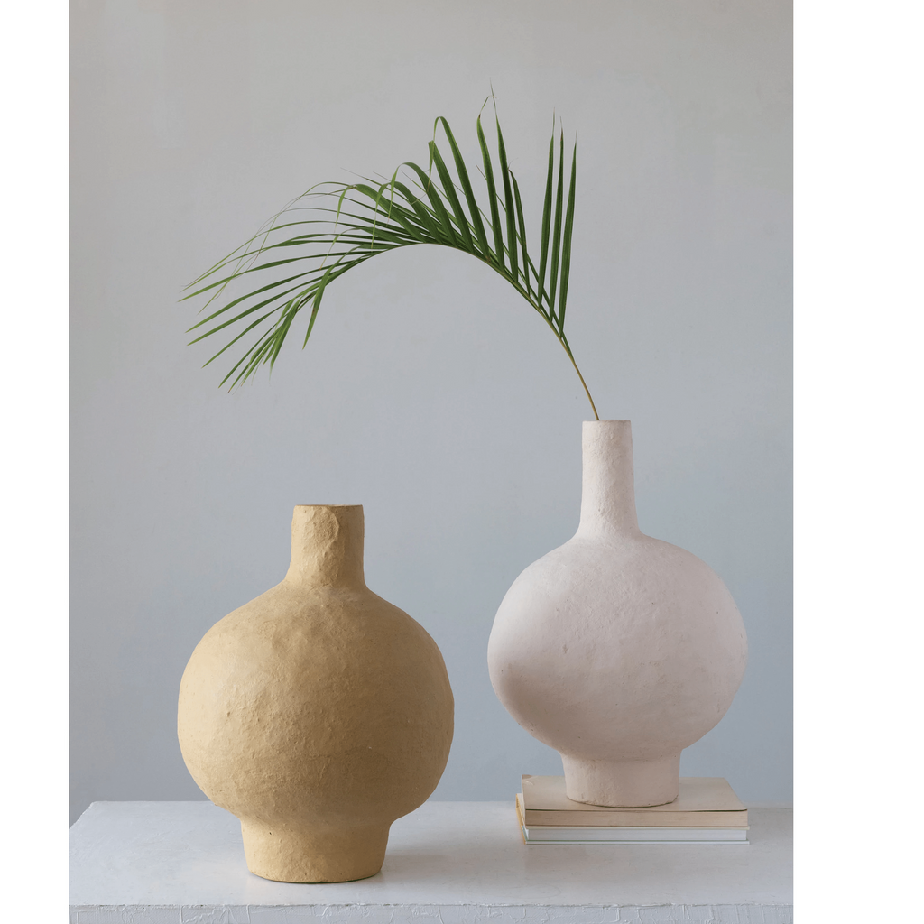 Decorative Handmade Paper Mache Vase