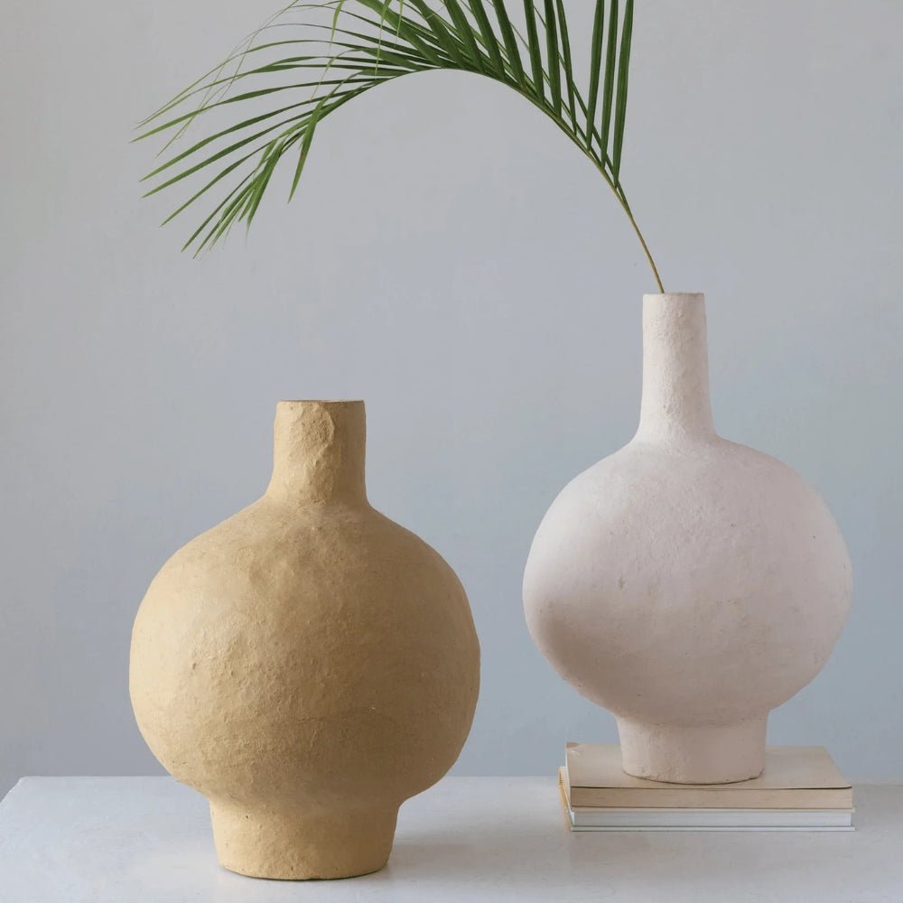 Decorative Handmade Paper Mache Vase