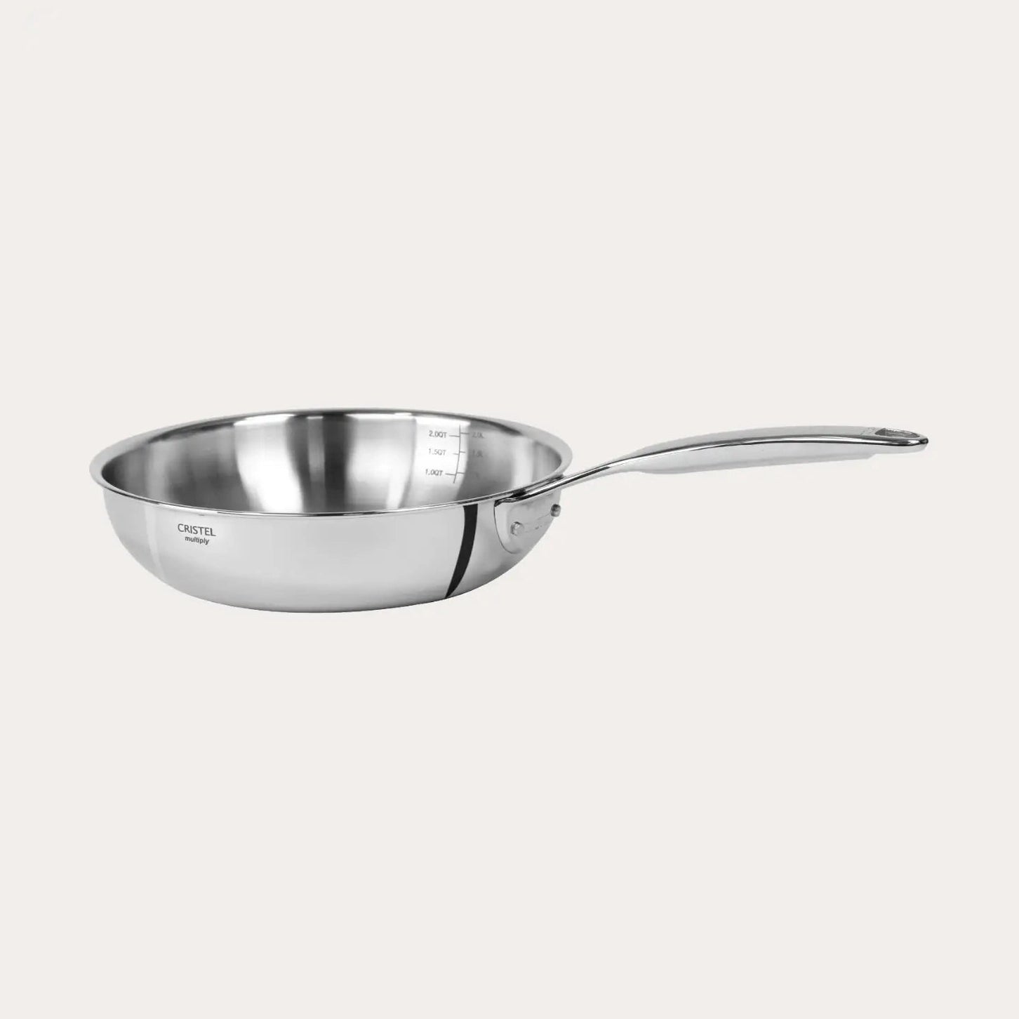 Deep Frying Pan by CRISTEL USA