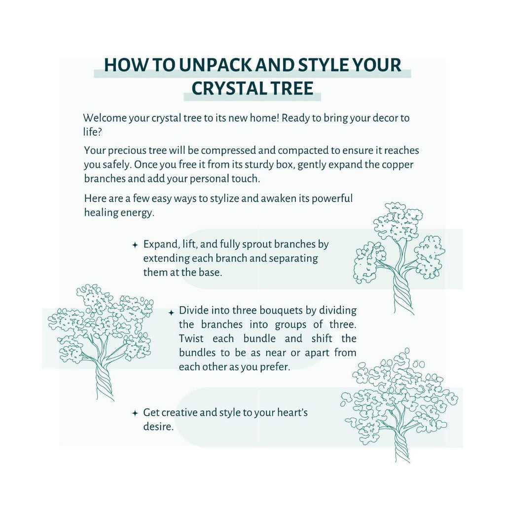 Delicate Rose Quartz Crystal Tree | Conscious Items