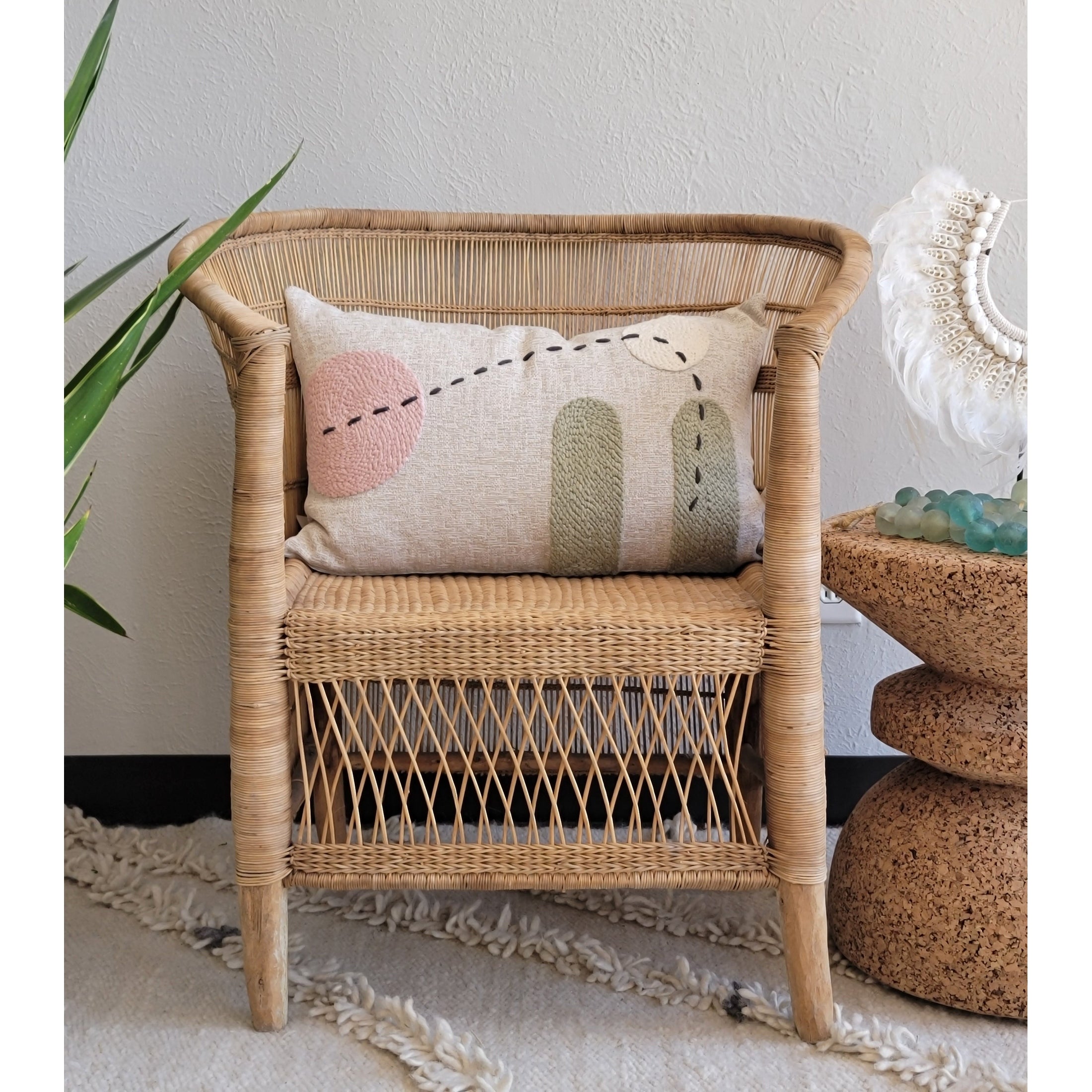 Desert Dawn Throw Pillow