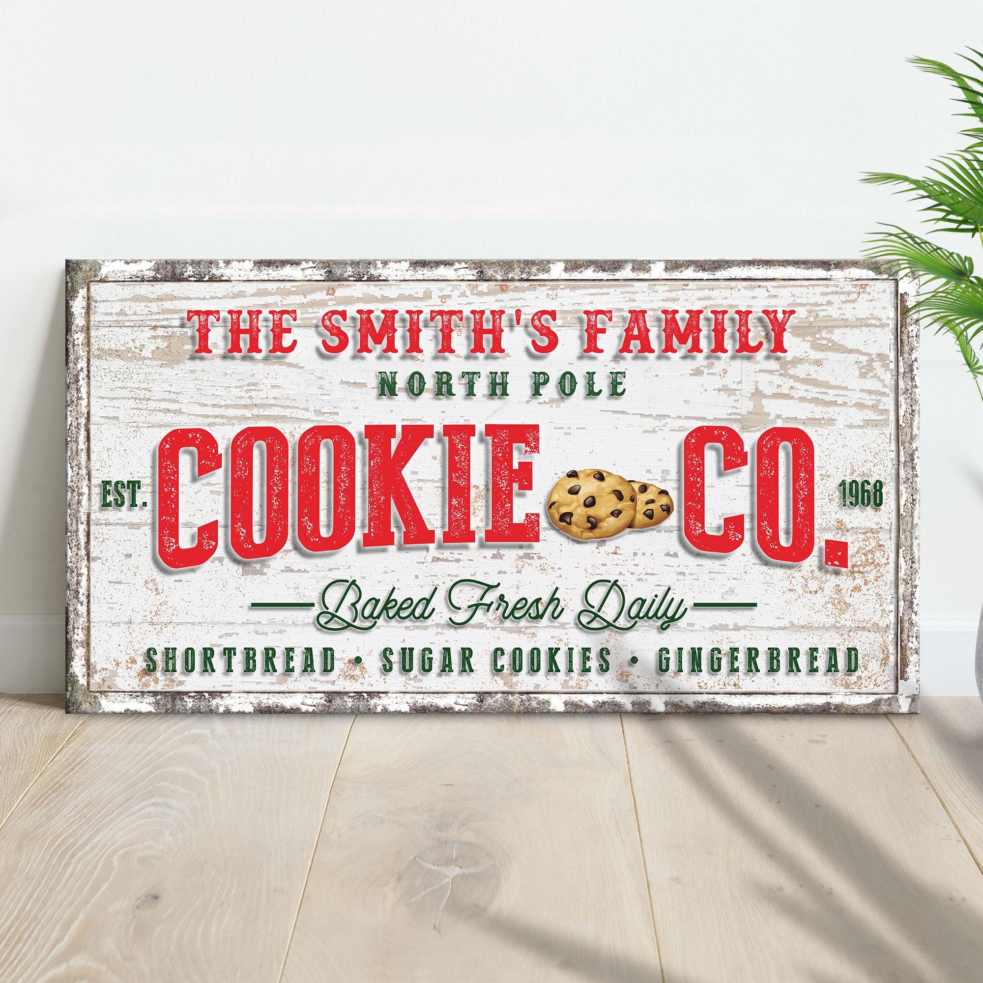 Distressed Wood Sign Personalized | Tailored Canvases