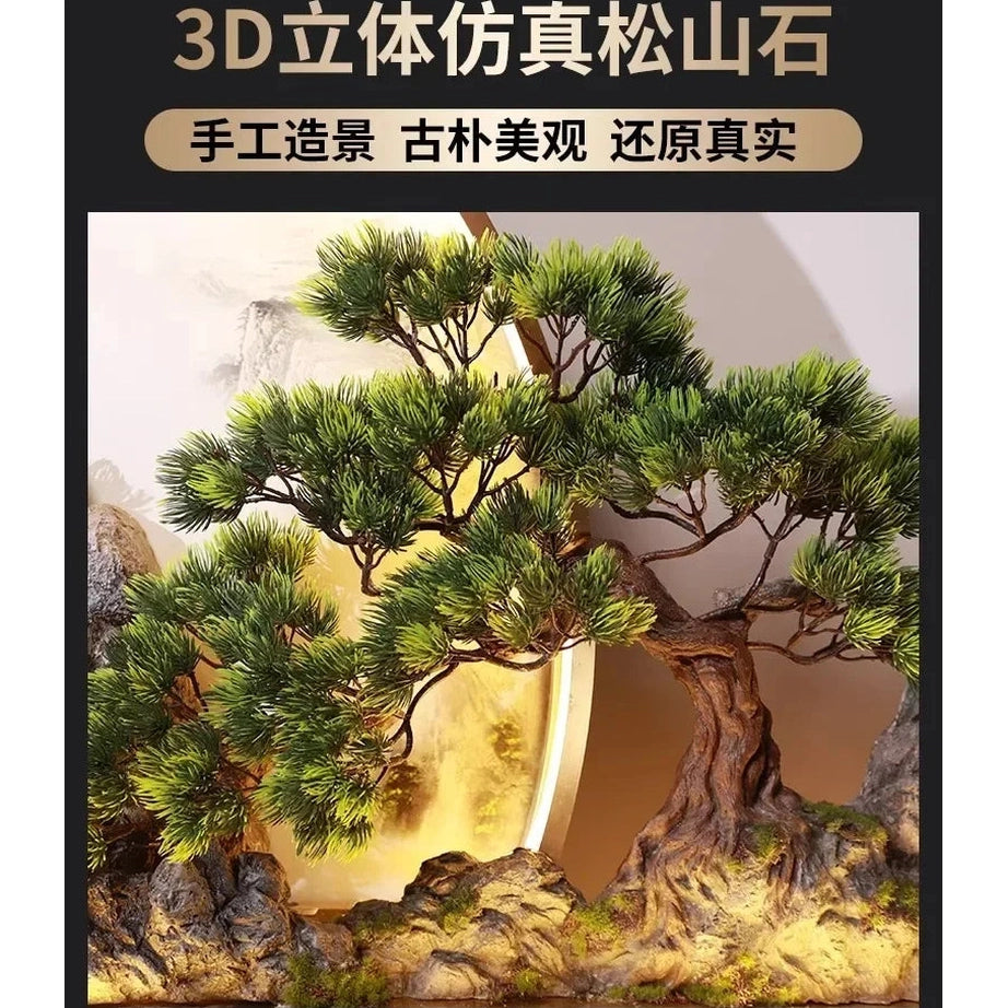 Dlight Decor 3D Wooden Landscape Wall Lamp
