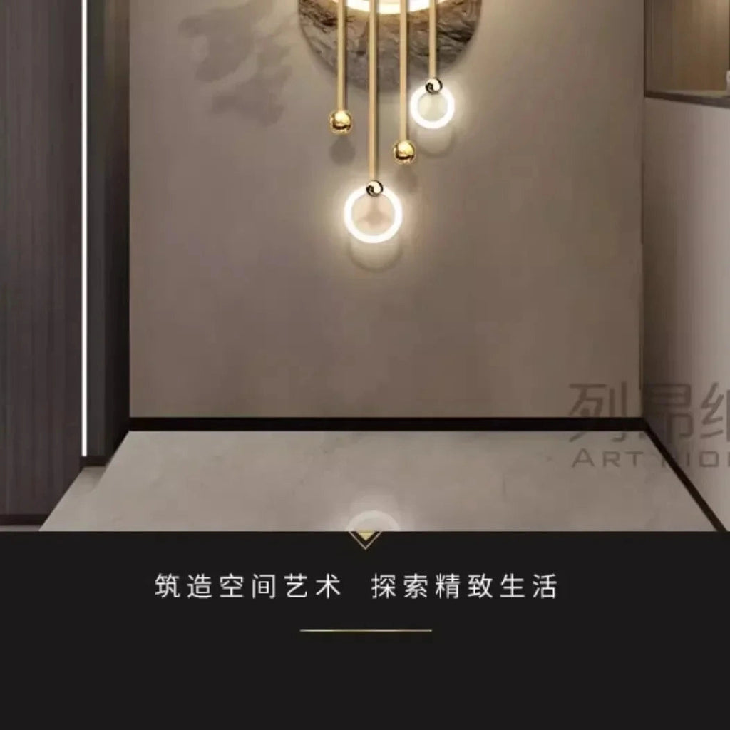 Dlight Decor 3D Wooden Landscape Wall Lamp