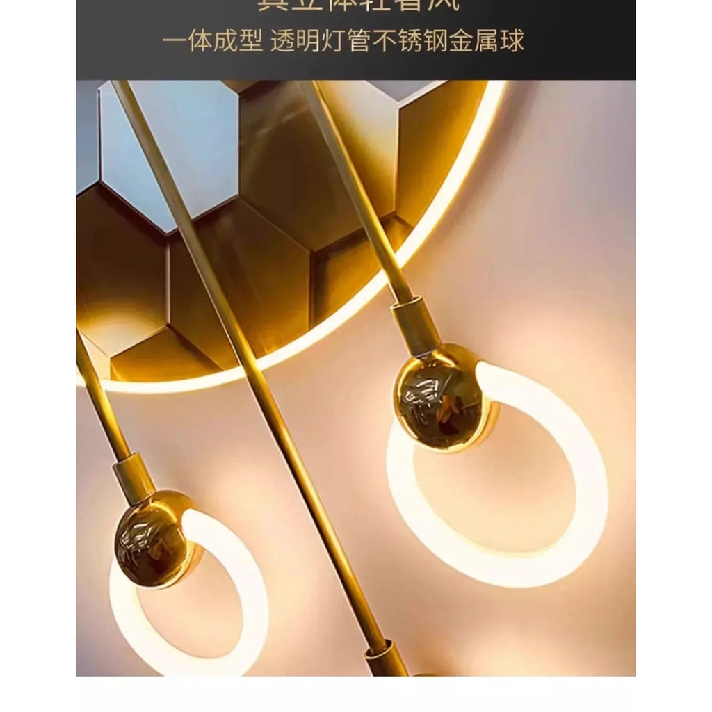 Dlight Decor 3D Wooden Landscape Wall Lamp