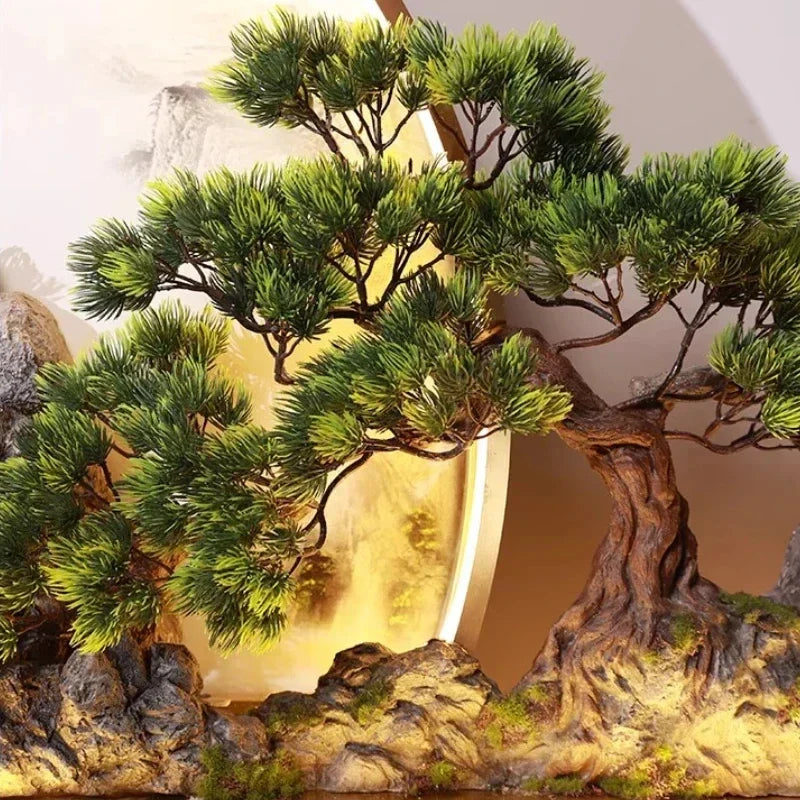 Dlight Decor 3D Wooden Landscape Wall Lamp
