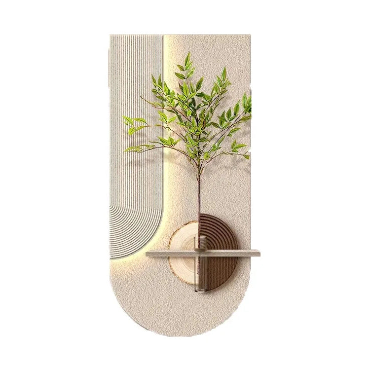 Dlight Decor Vase Plant Wall Lamp for Entry Spaces