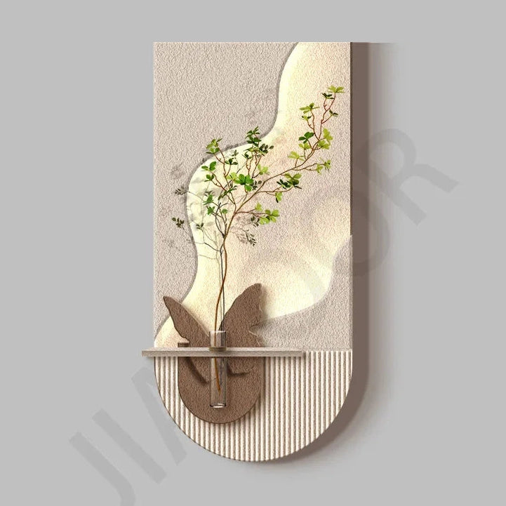 Dlight Decor Vase Plant Wall Lamp for Entry Spaces