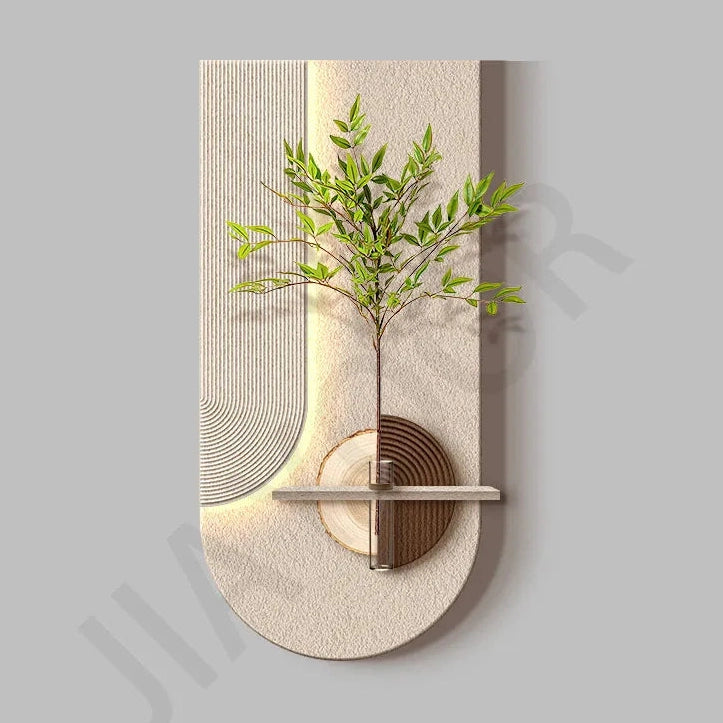 Dlight Decor Vase Plant Wall Lamp for Entry Spaces