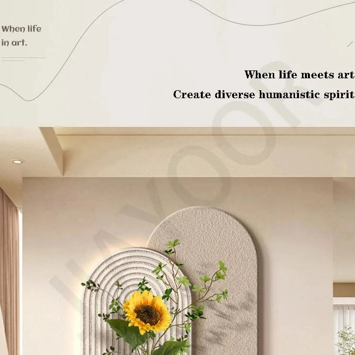 Dlight Decor Vase Plant Wall Lamp for Entry Spaces