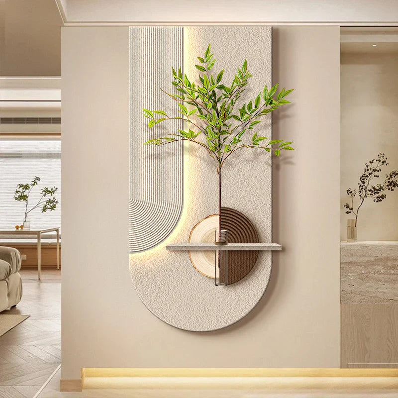 Dlight Decor Vase Plant Wall Lamp for Entry Spaces
