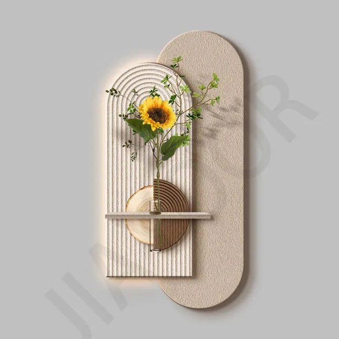 Dlight Decor Vase Plant Wall Lamp for Entry Spaces
