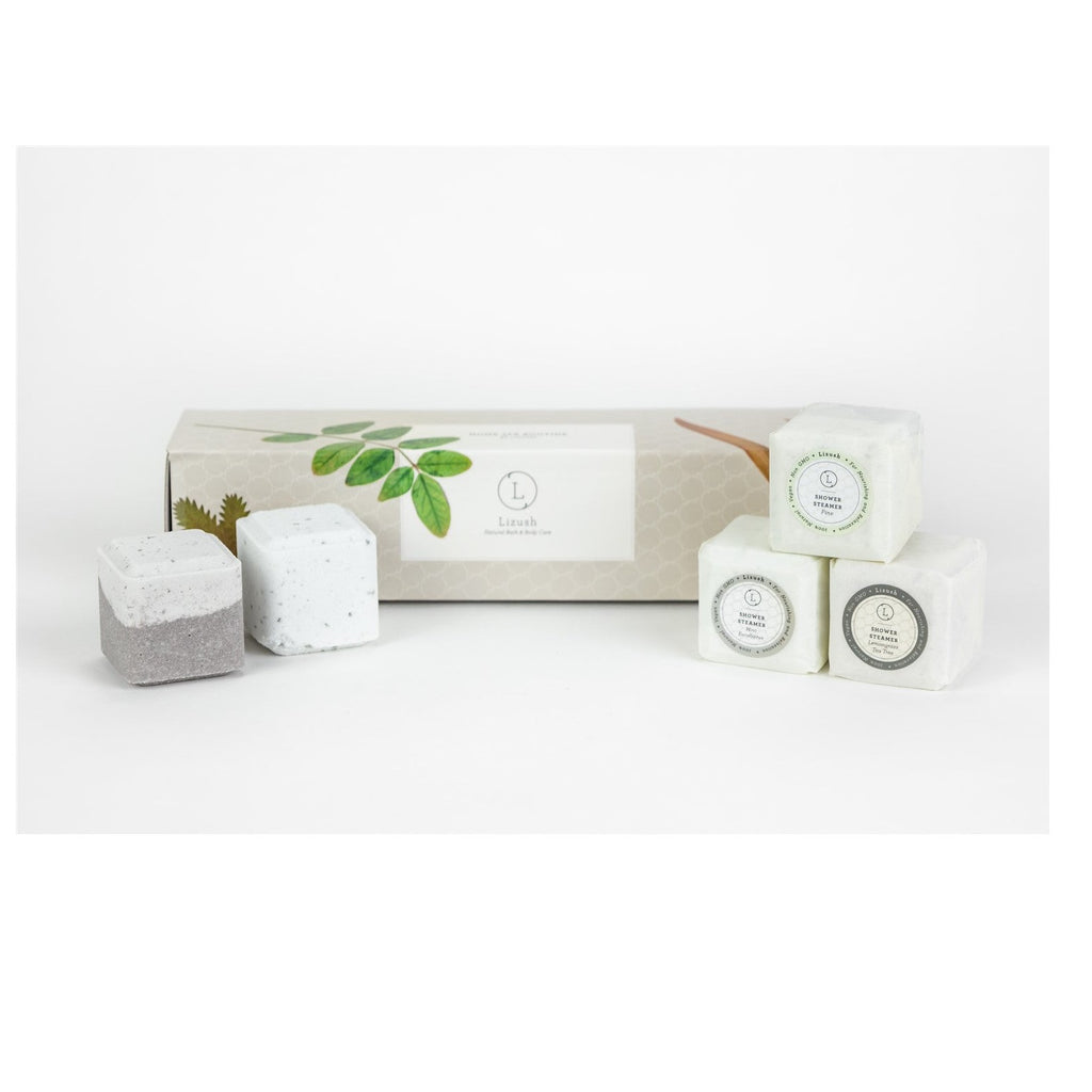 Earthy Aromatic Shower Steamer Gift Set | DC-Lizush
