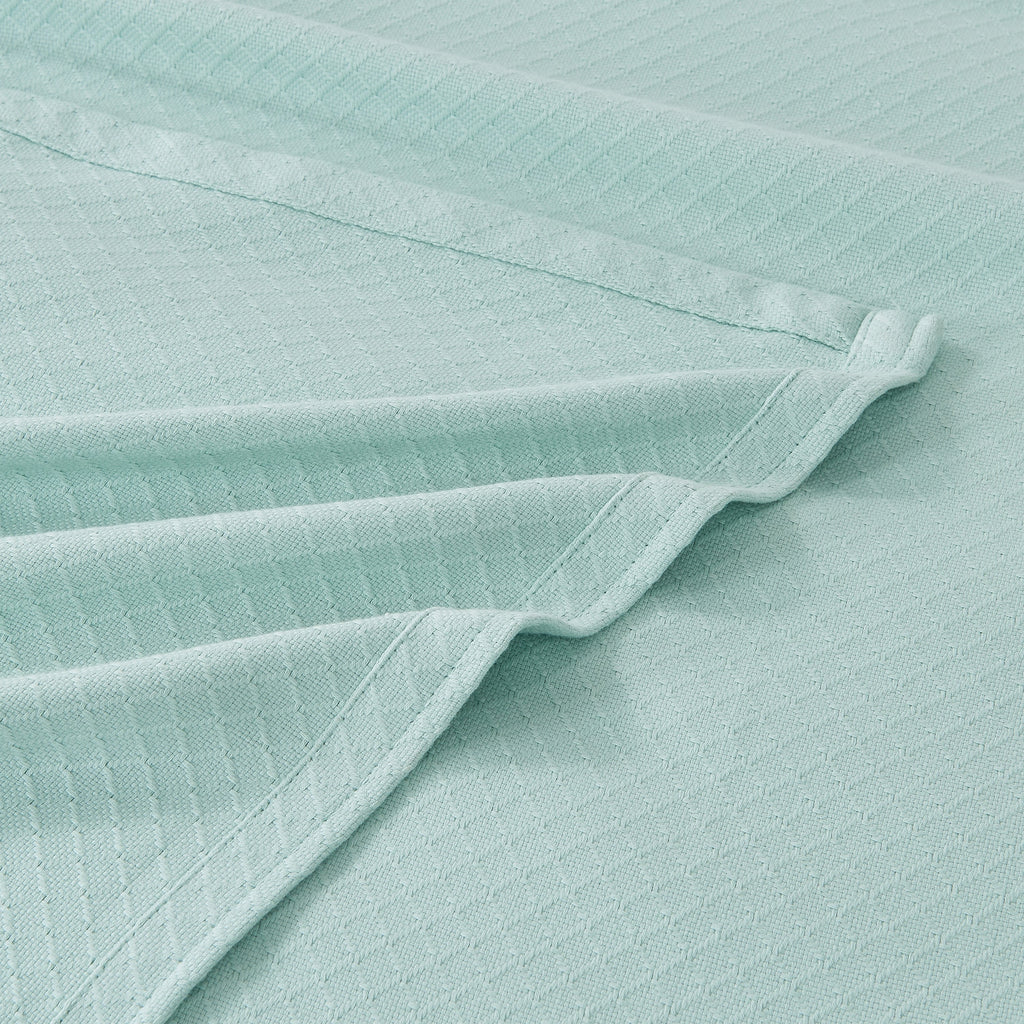 Egyptian Cotton Diamond Blanket by Mélange Home