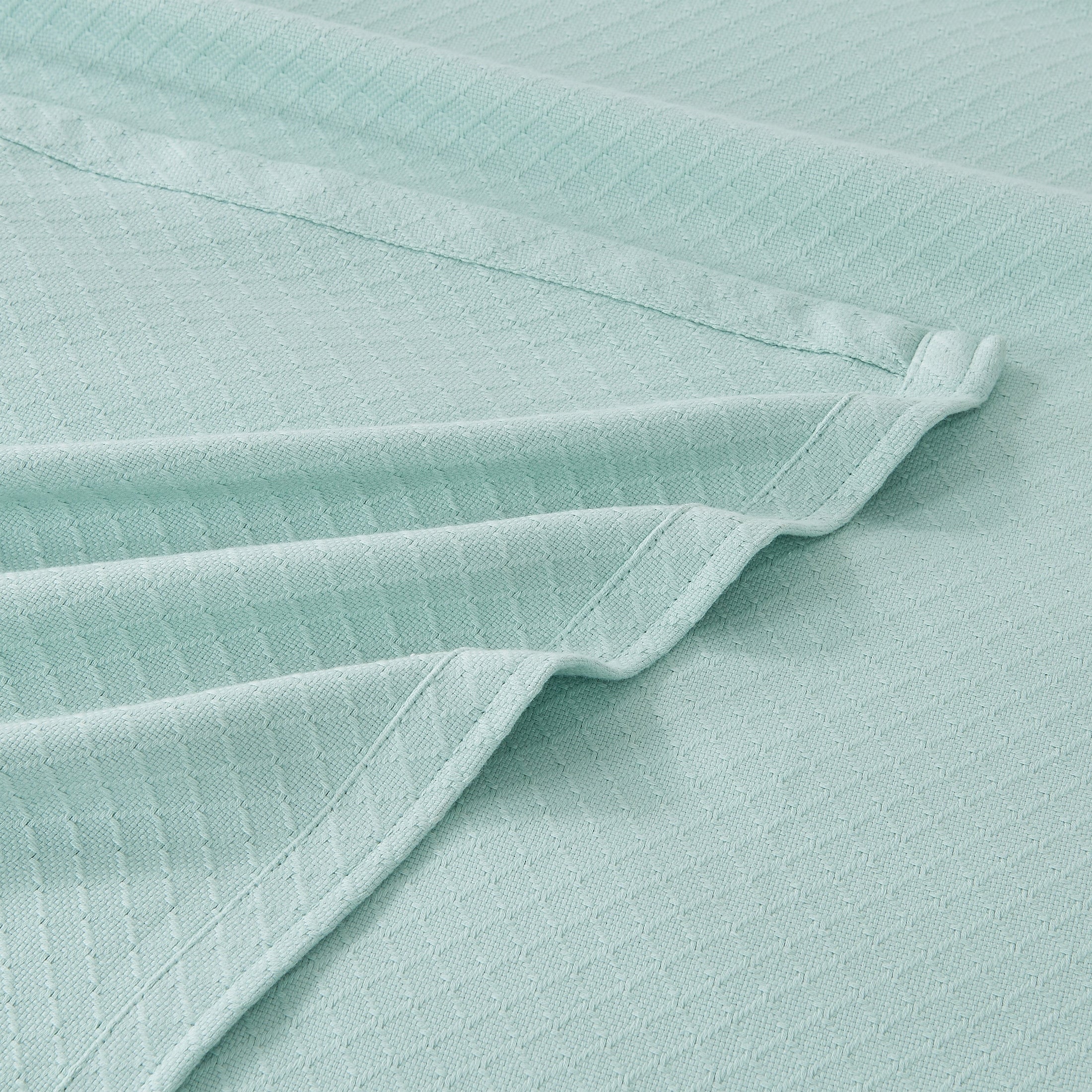 Egyptian Cotton Diamond Blanket by Mélange Home
