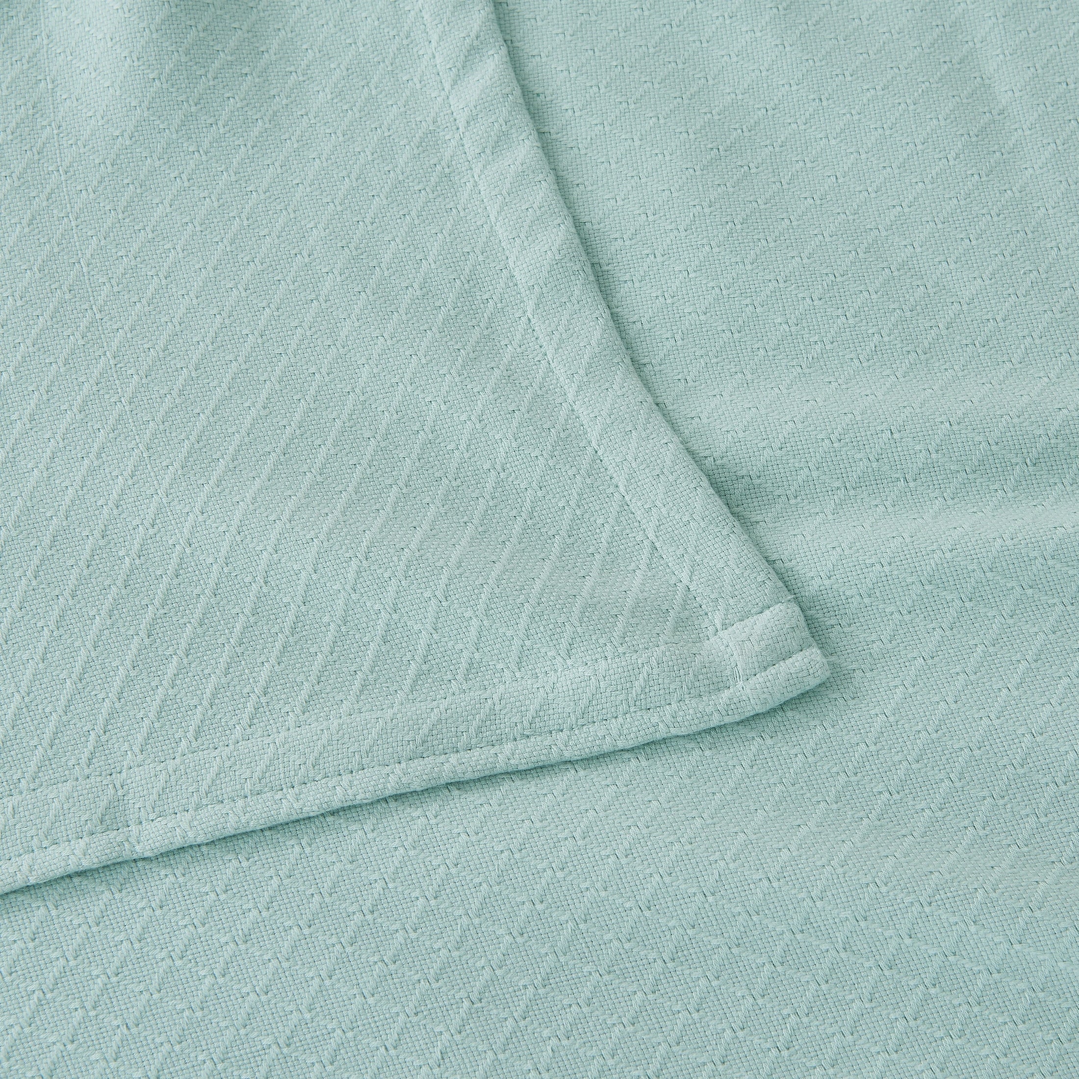 Egyptian Cotton Diamond Blanket by Mélange Home