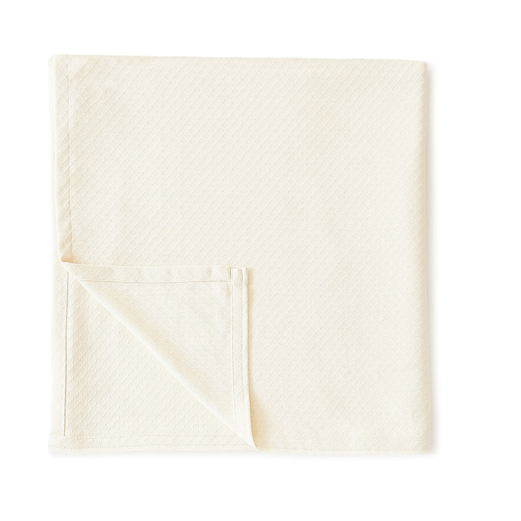Egyptian Cotton Diamond Blanket by Mélange Home
