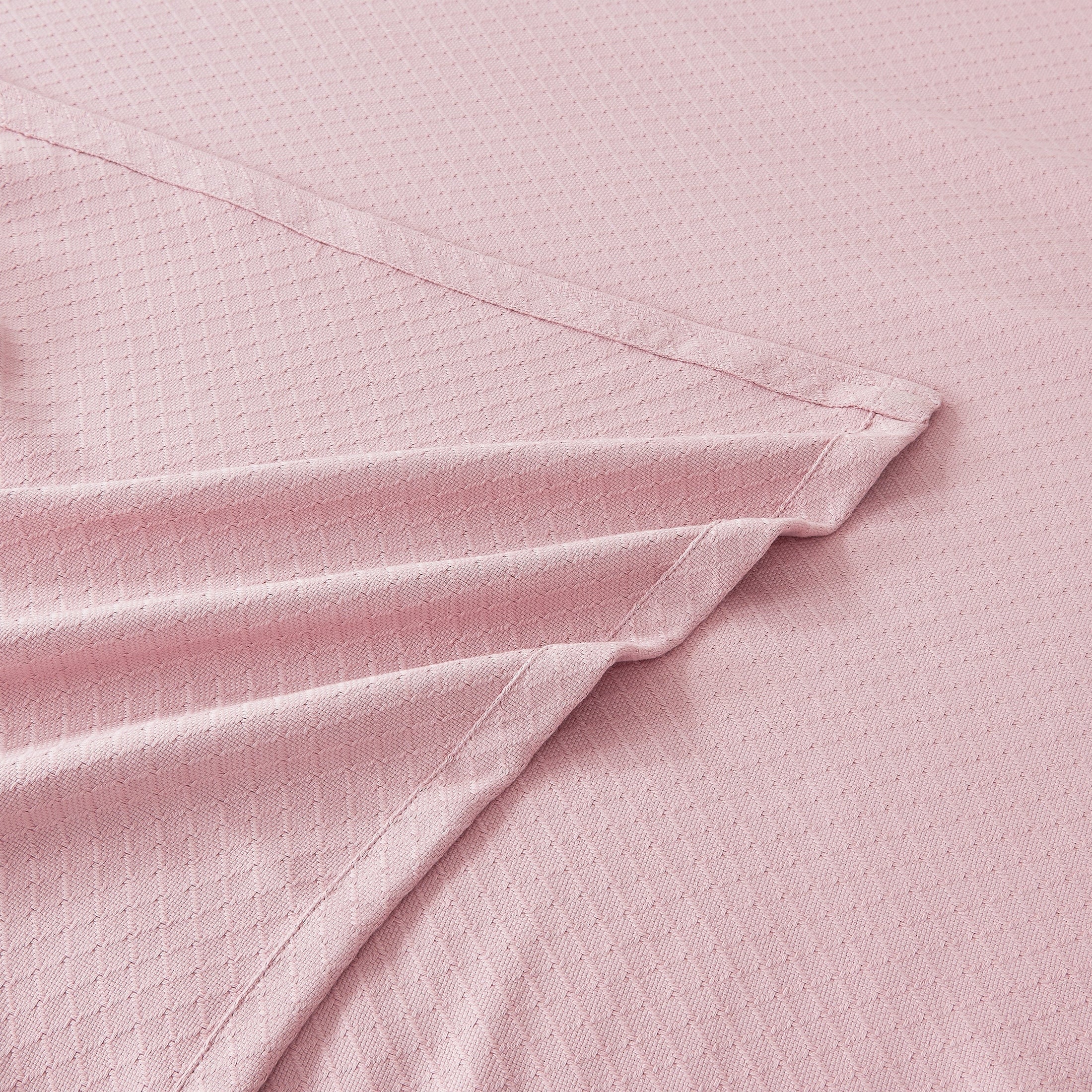 Egyptian Cotton Diamond Blanket by Mélange Home