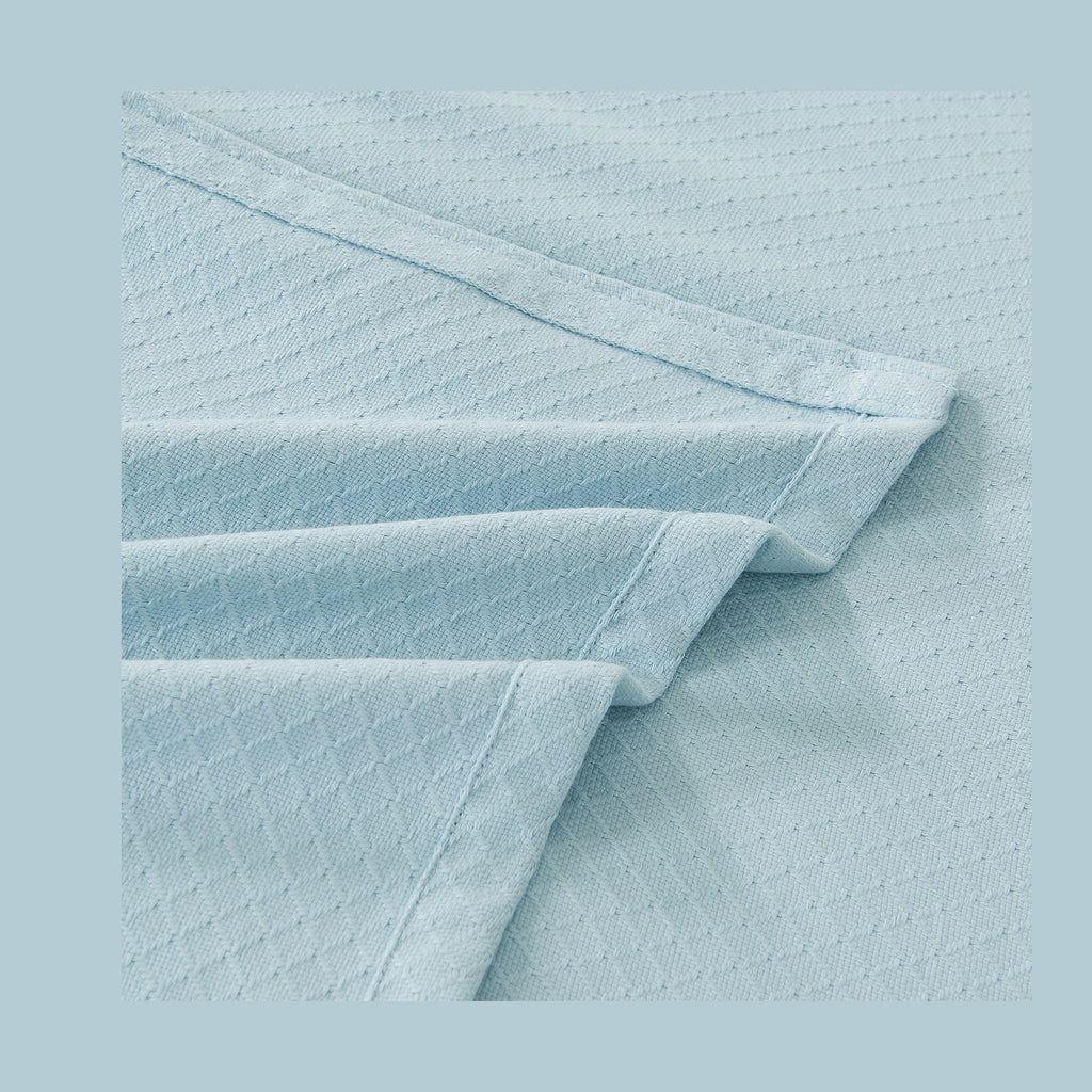 Egyptian Cotton Diamond Blanket by Mélange Home