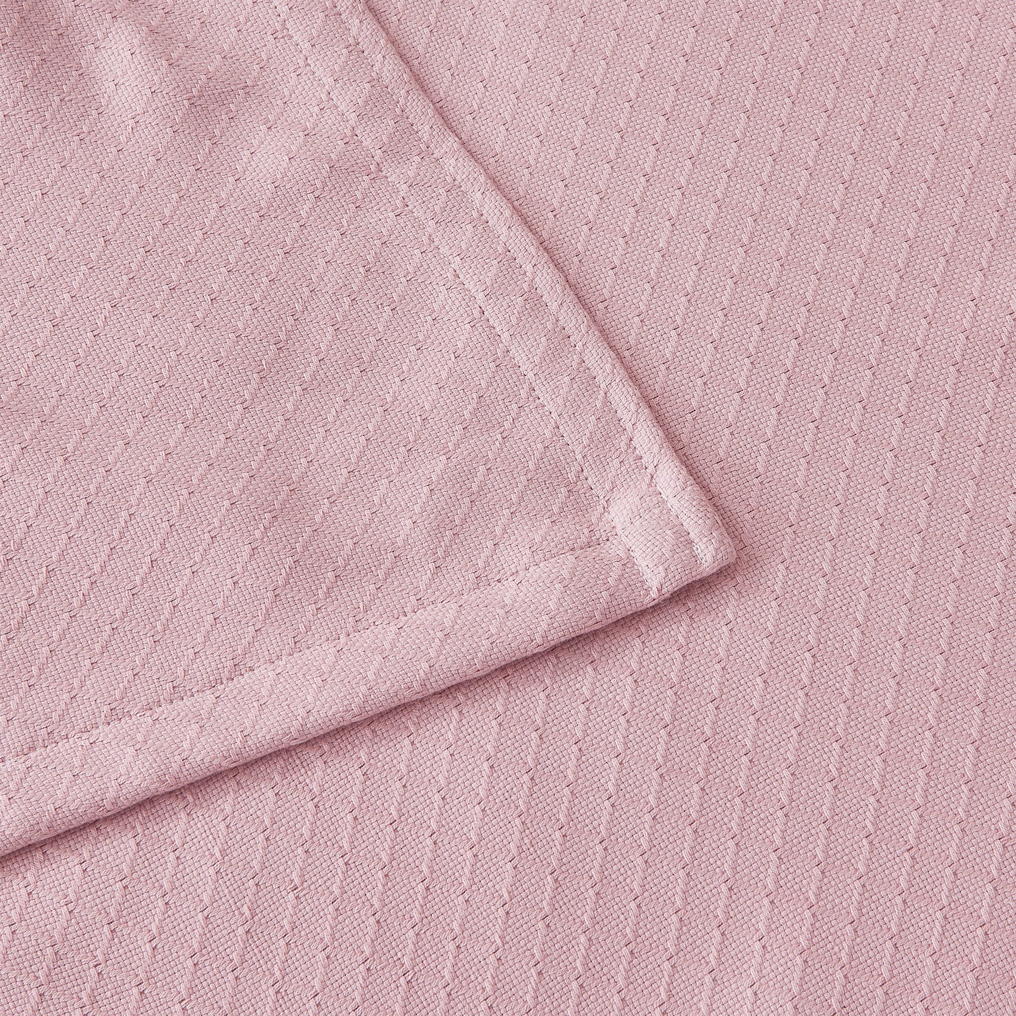 Egyptian Cotton Diamond Blanket by Mélange Home
