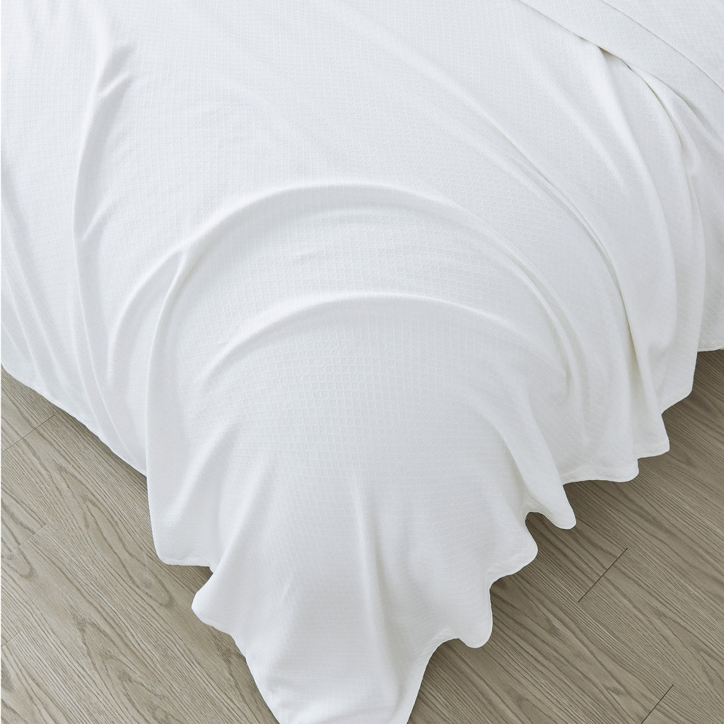 Egyptian Cotton Diamond Blanket by Mélange Home