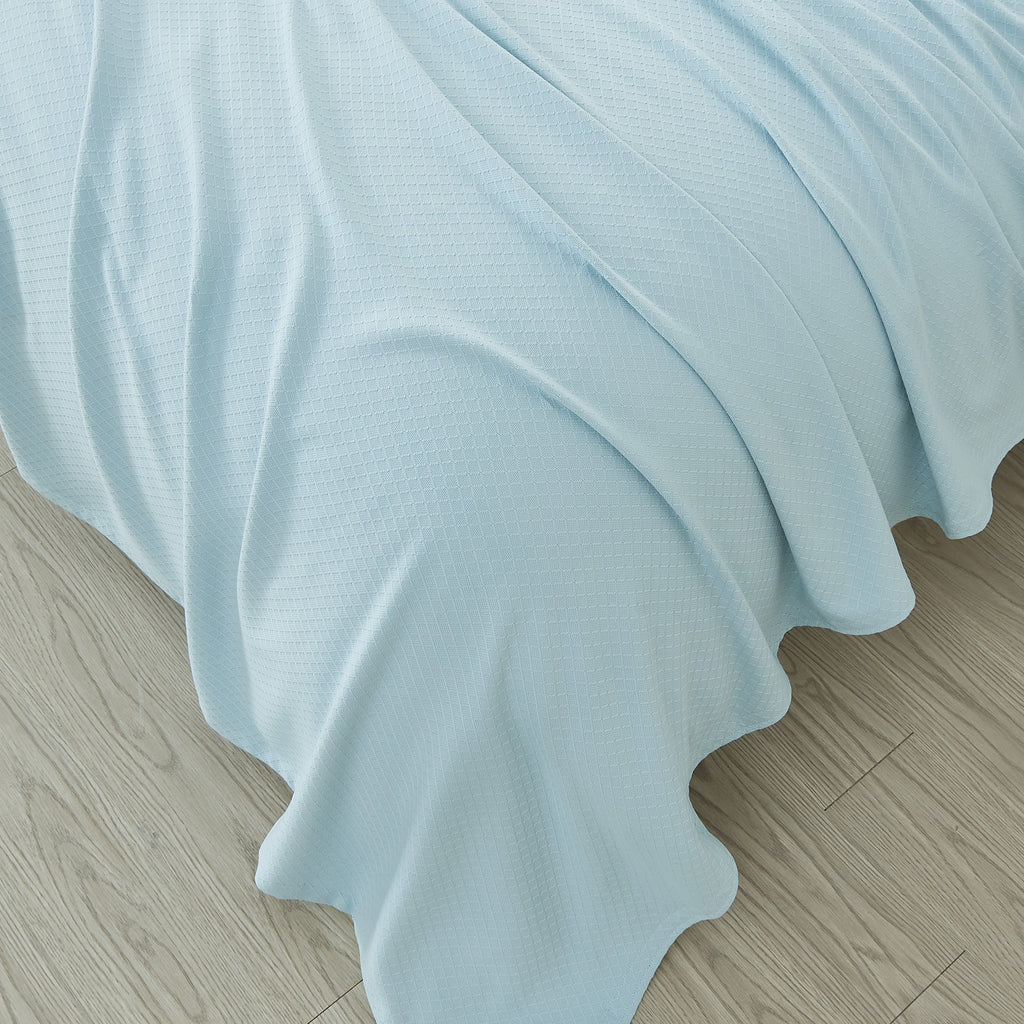 Egyptian Cotton Diamond Blanket by Mélange Home