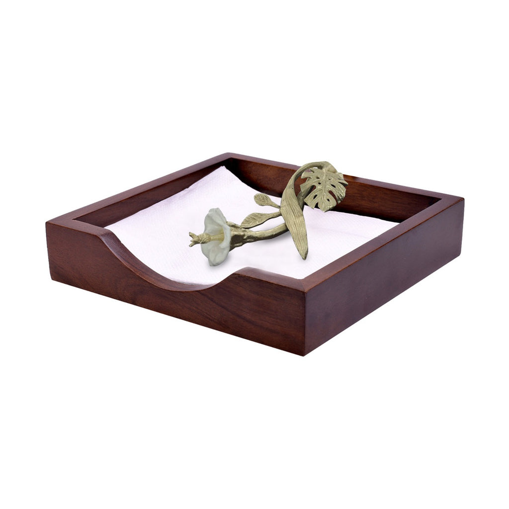 Elegant Handcrafted Solid Wood Napkin Holder | Decozen