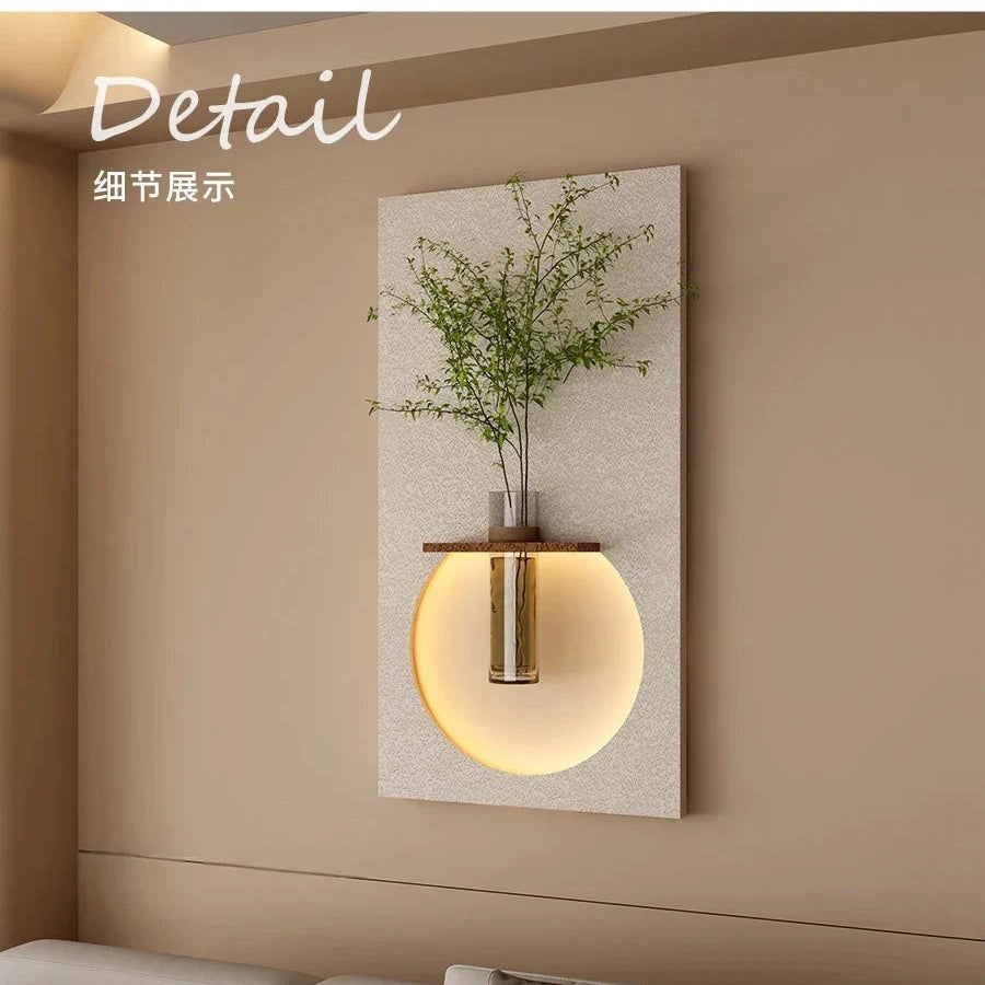 Elegant Radiant Sandstone Vase Wall Lamp | Dlight Decor