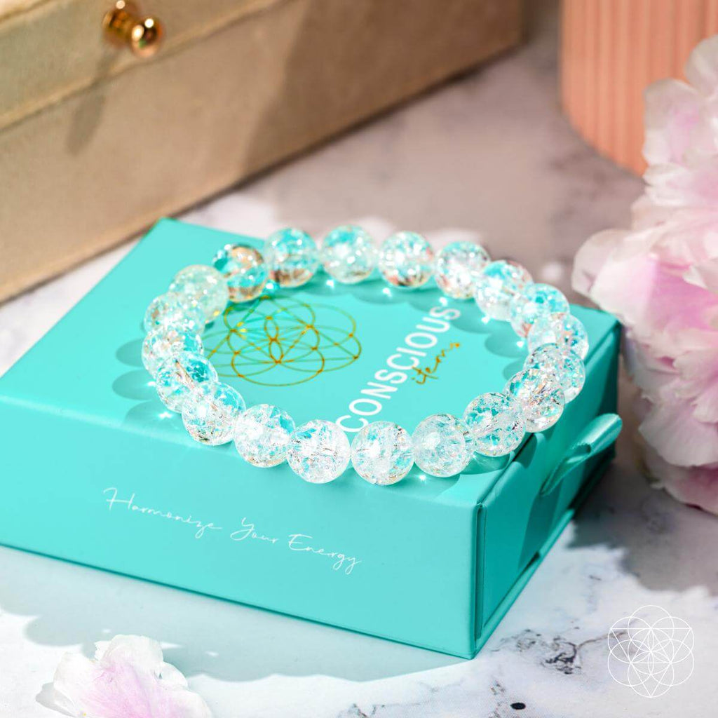 Emotional Ice Quartz Crystal Bracelet | Conscious Items