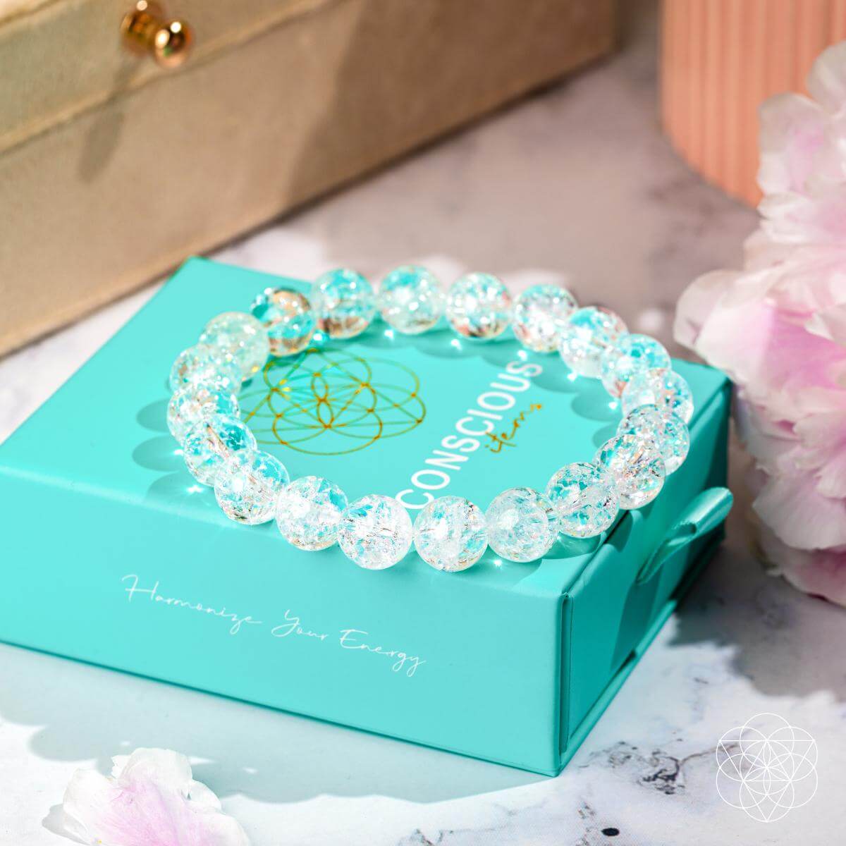 Emotional Ice Quartz Crystal Bracelet | Conscious Items