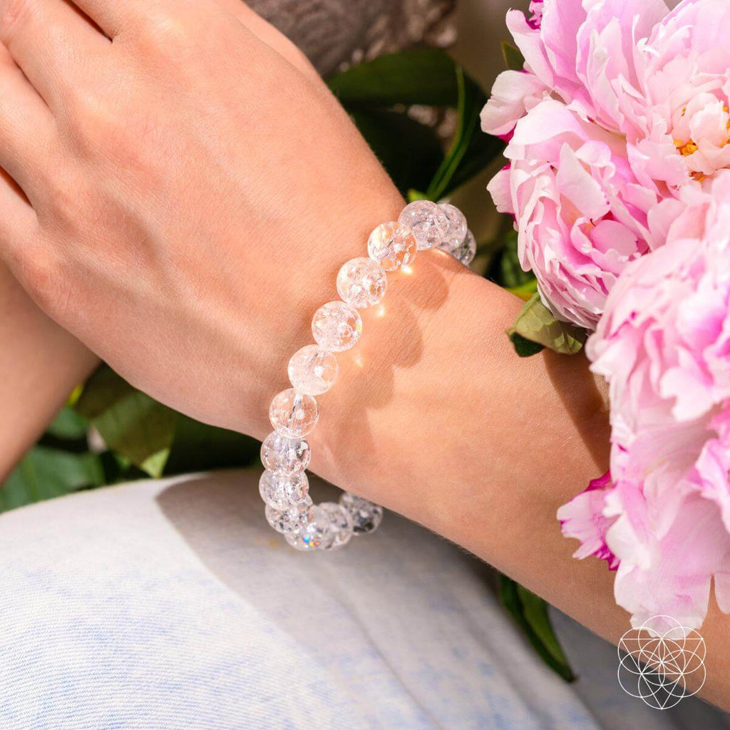 Emotional Ice Quartz Crystal Bracelet | Conscious Items