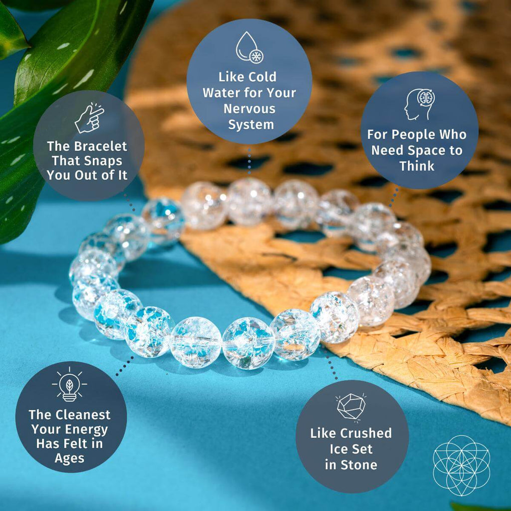 Emotional Ice Quartz Crystal Bracelet | Conscious Items
